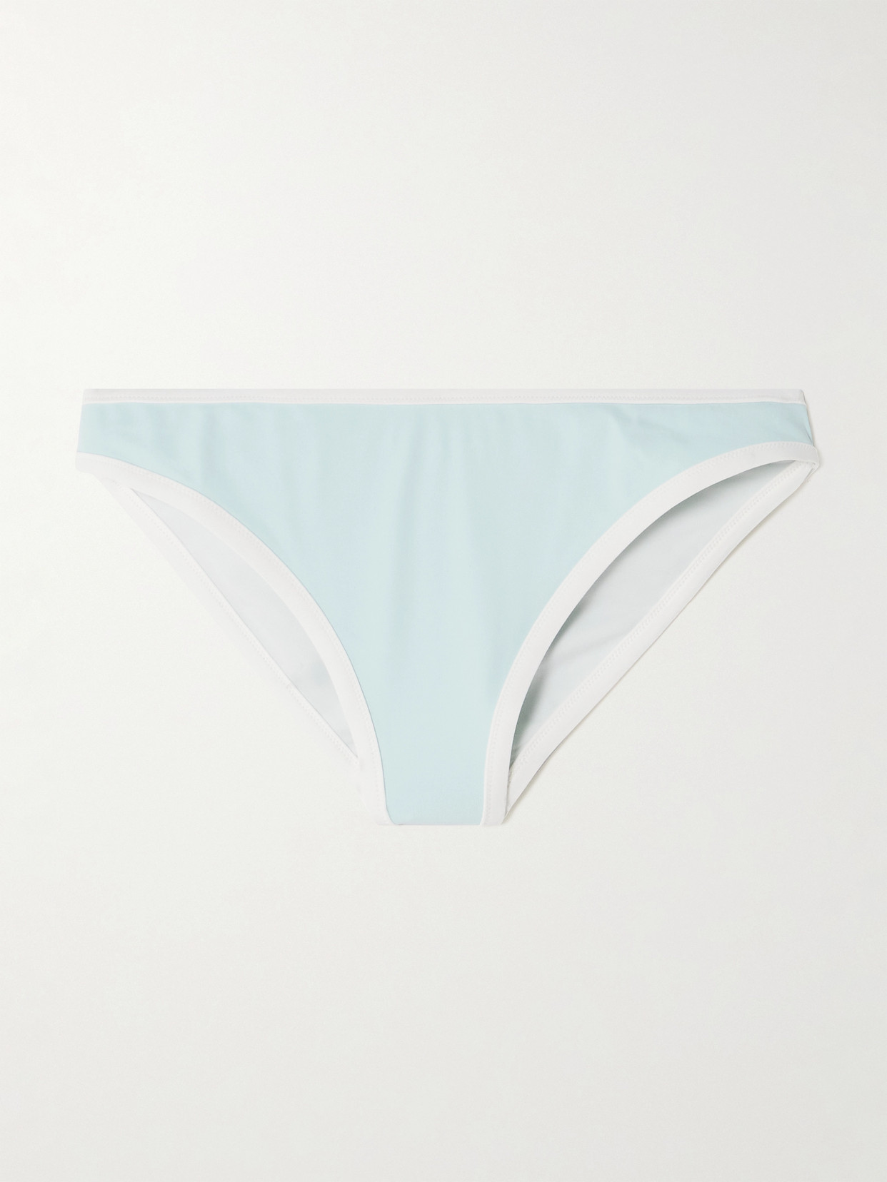 Marysia Ligne Two-tone Bikini Briefs In Gray