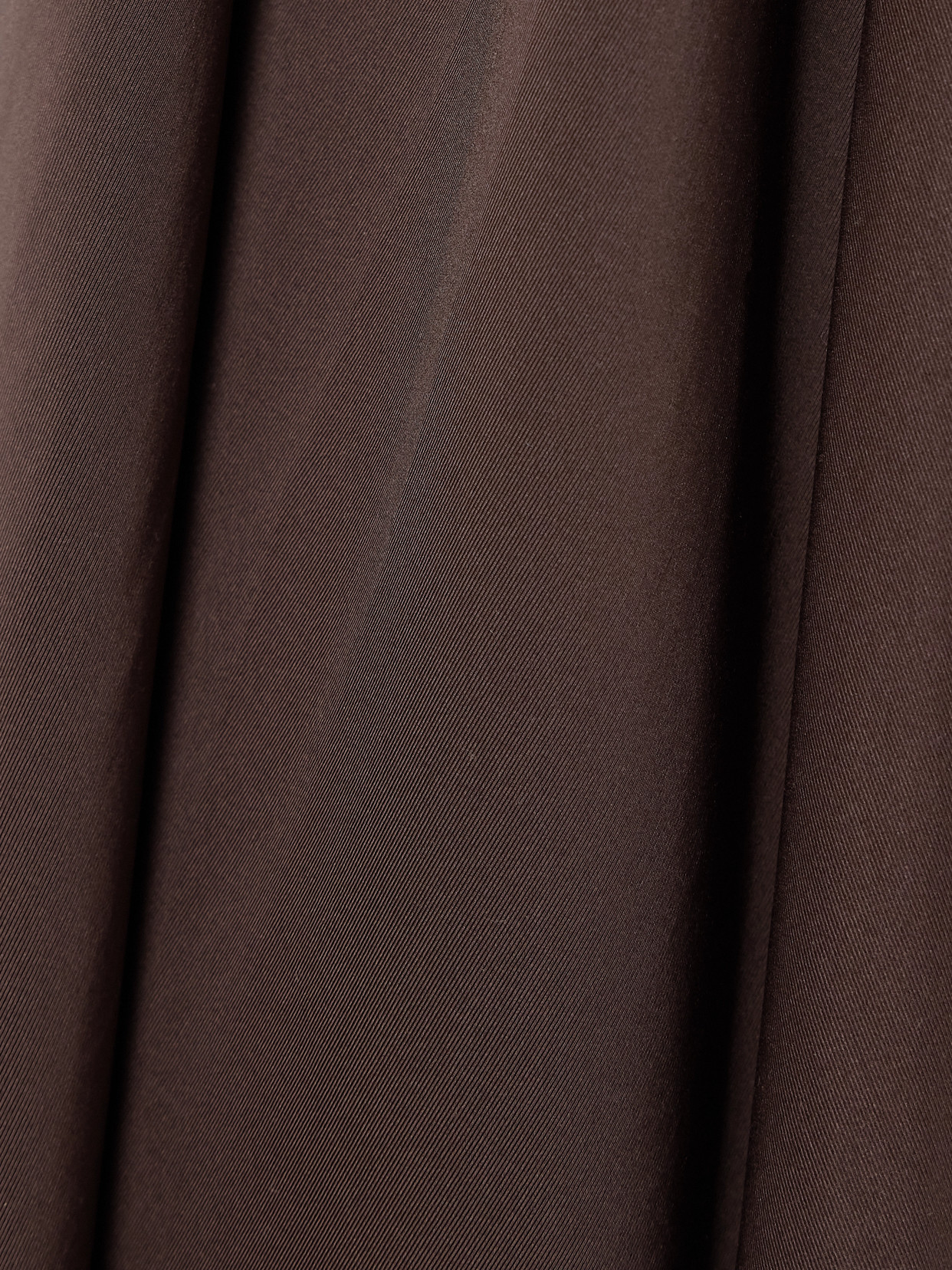 Maygel Coronel Burano One-shoulder Cape-effect Gathered Draped Stretch-jersey Bodysuit In Brown