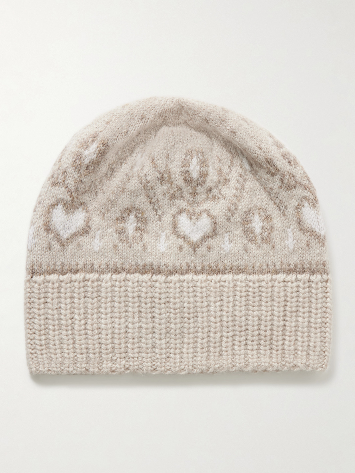Khaite Avers Fair Isle Cashmere Beanie In Multi