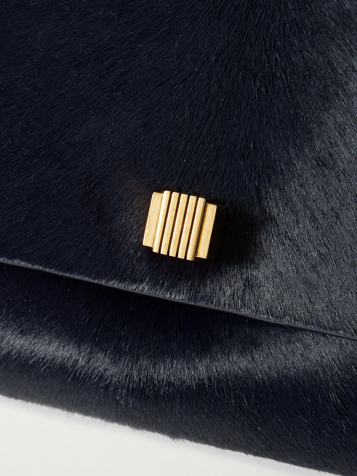 Audrey Calf Hair Clutch