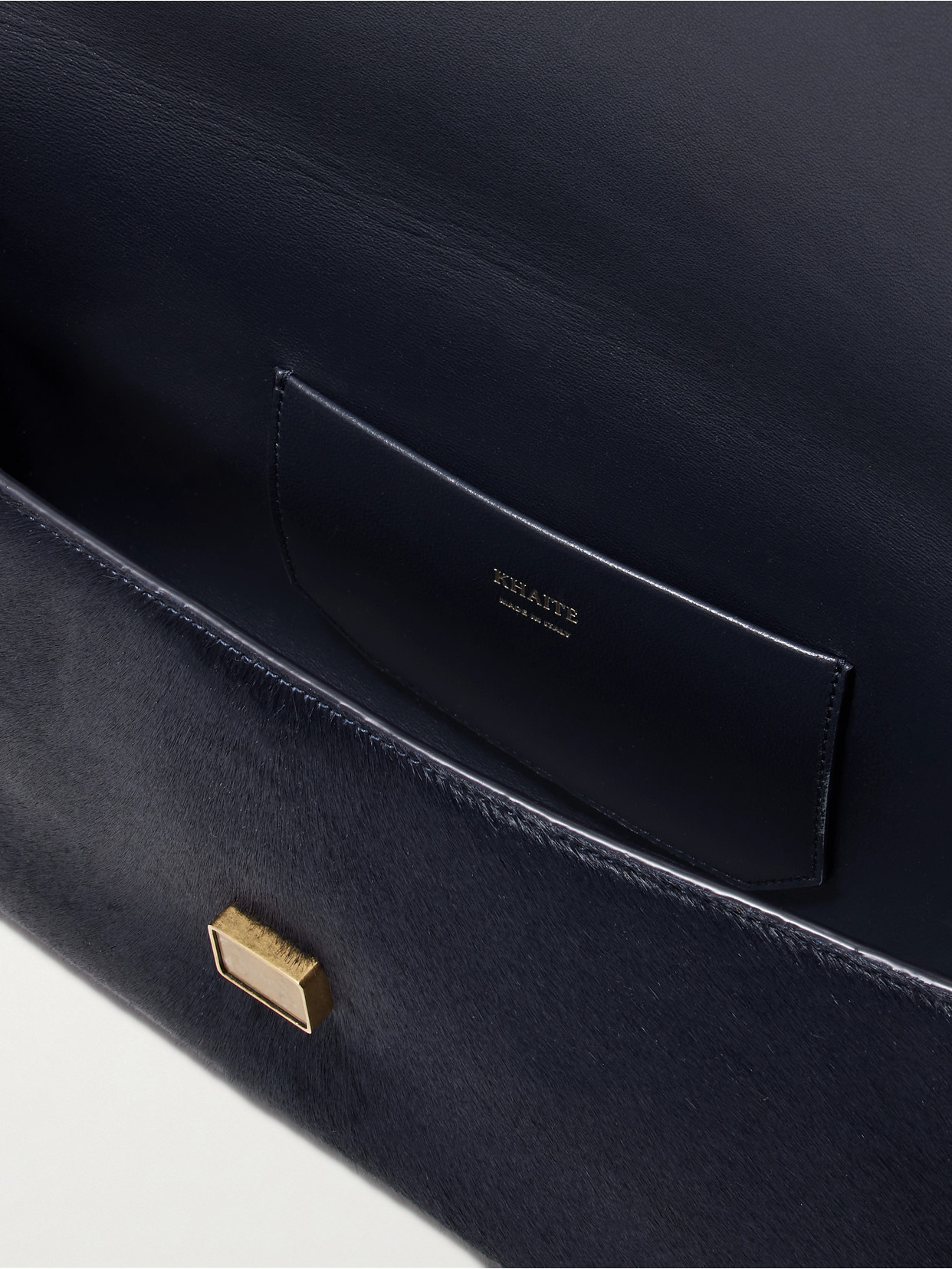 Audrey Calf Hair Clutch