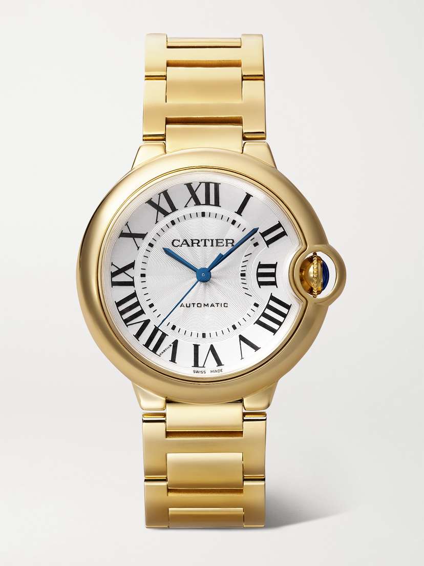 Cartier Ballon Bleu De  Automatic 36mm 18-karat Gold Watch