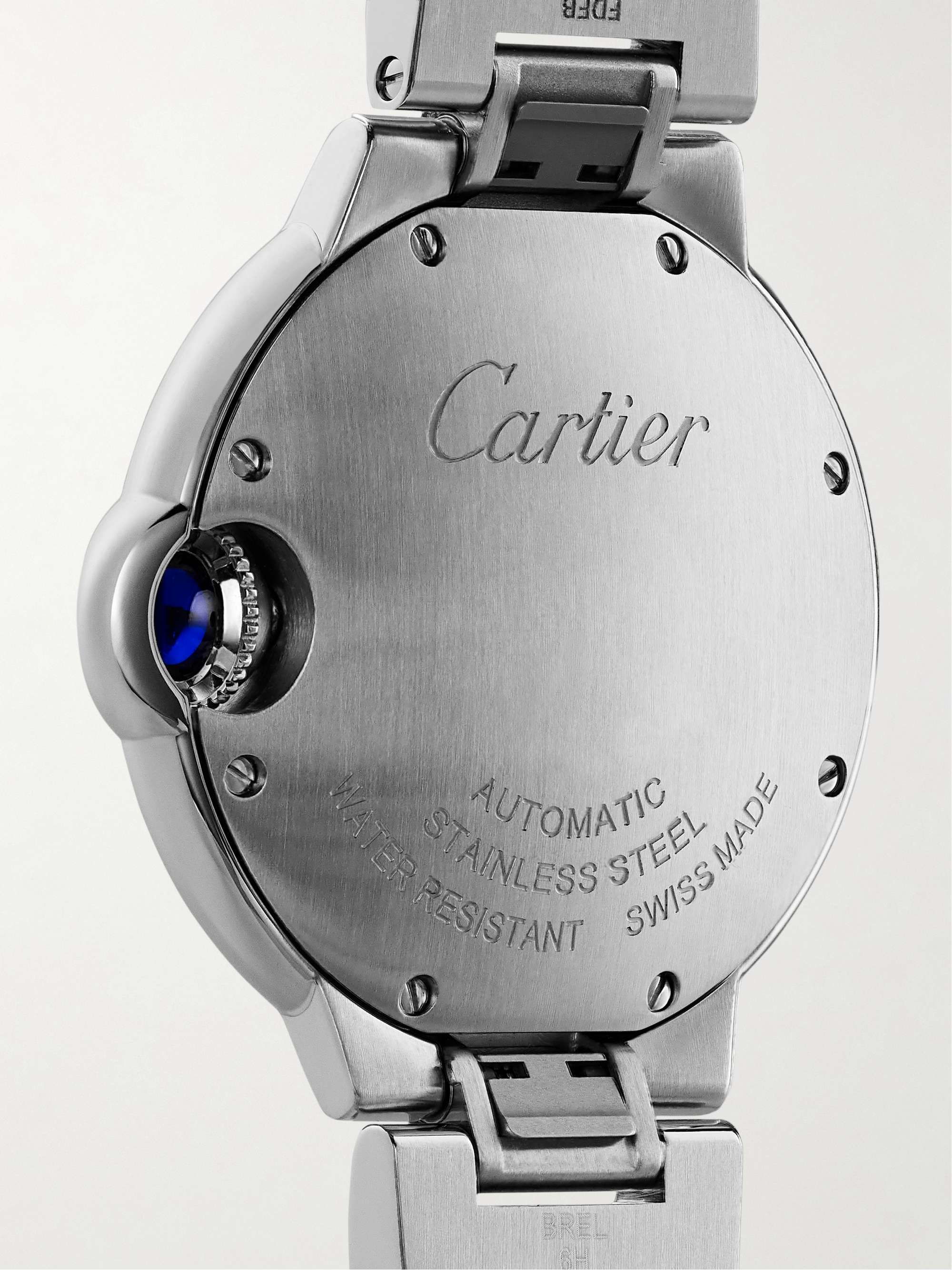 CARTIER Ballon Bleu de Cartier Automatic 33mm stainless steel watch