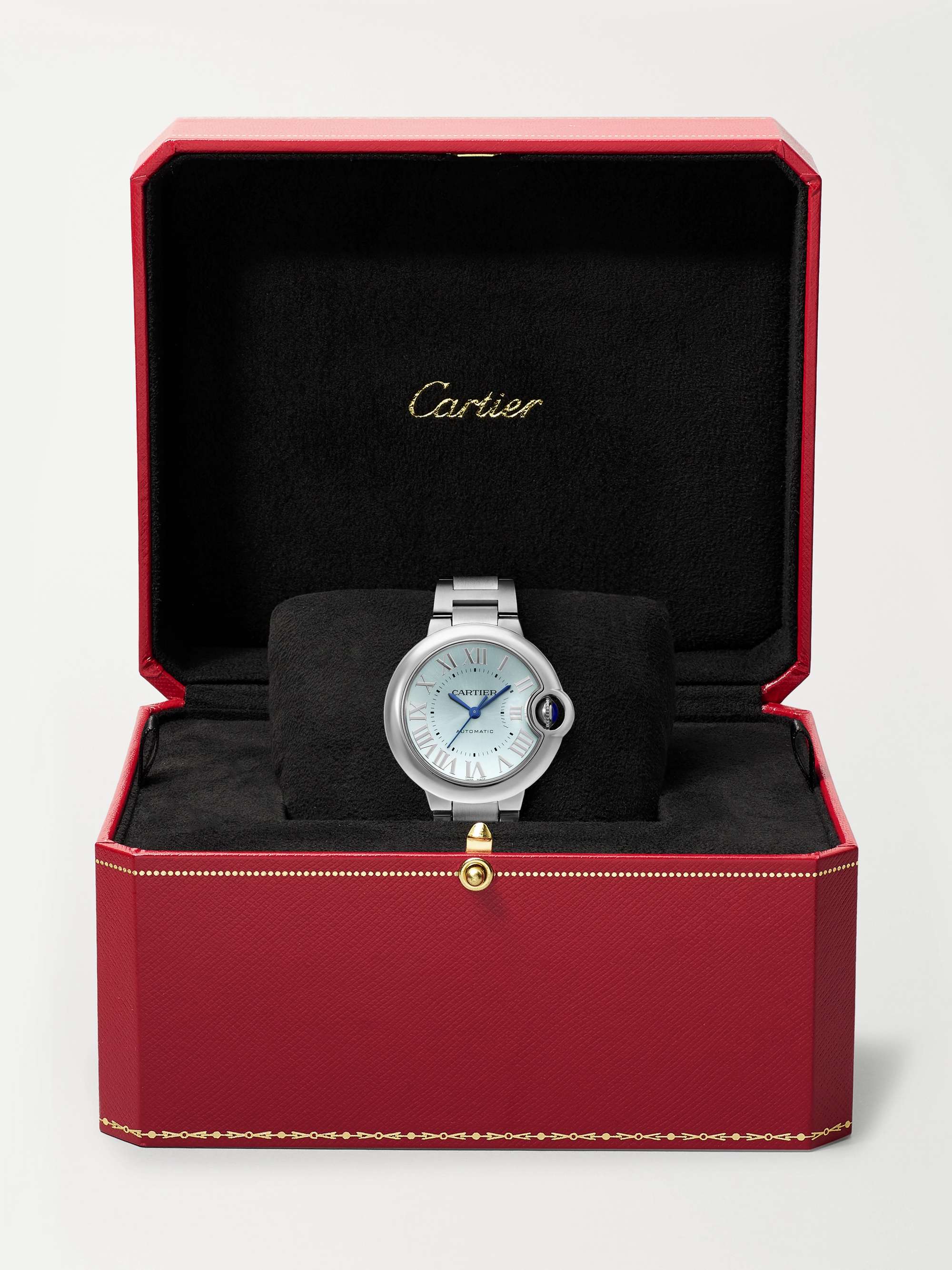 CARTIER Ballon Bleu de Cartier Automatic 33mm stainless steel watch