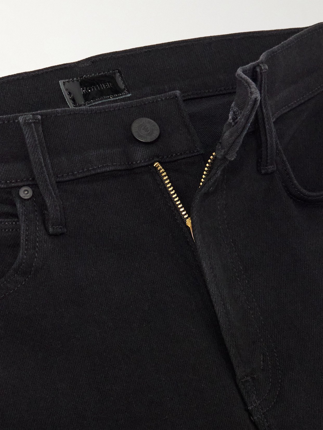 The Kick It High-Rise Straight-Leg Jeans