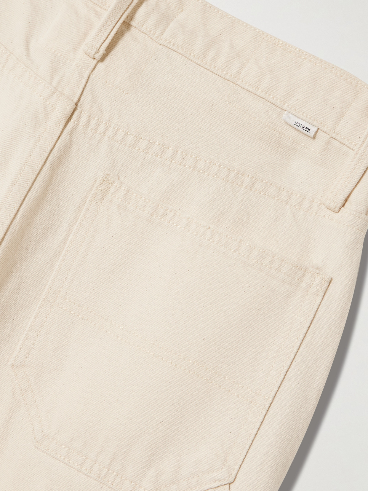 The Chisel Sneak High-Rise Straight-Leg Jeans