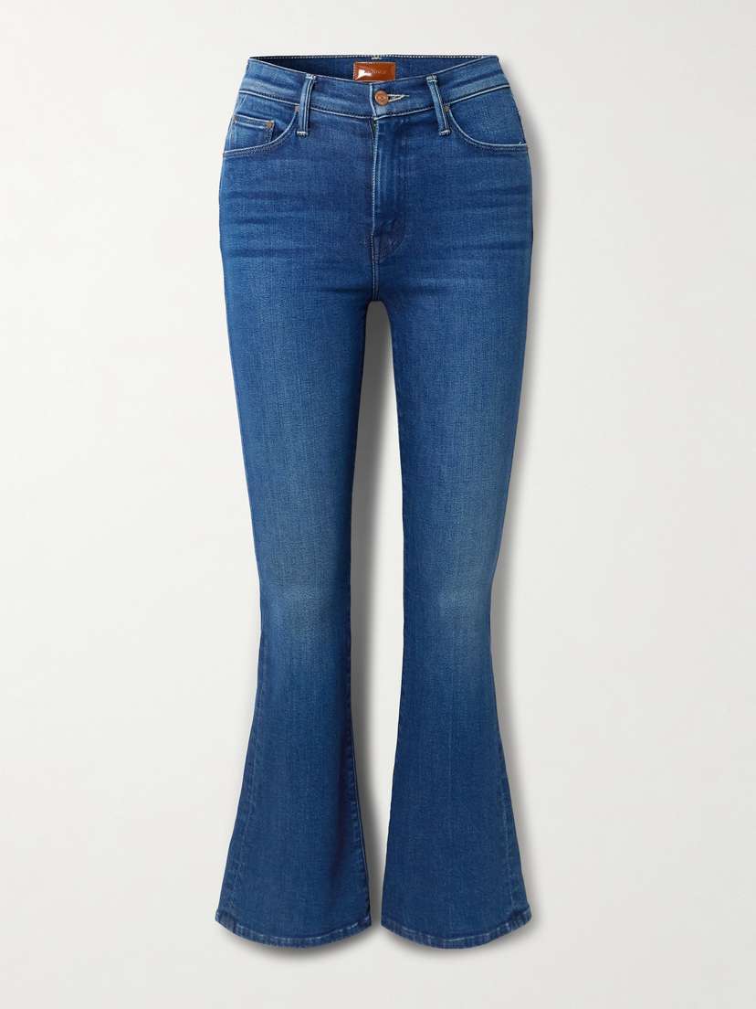Mother The Weekender Mid-rise Flared Jeans