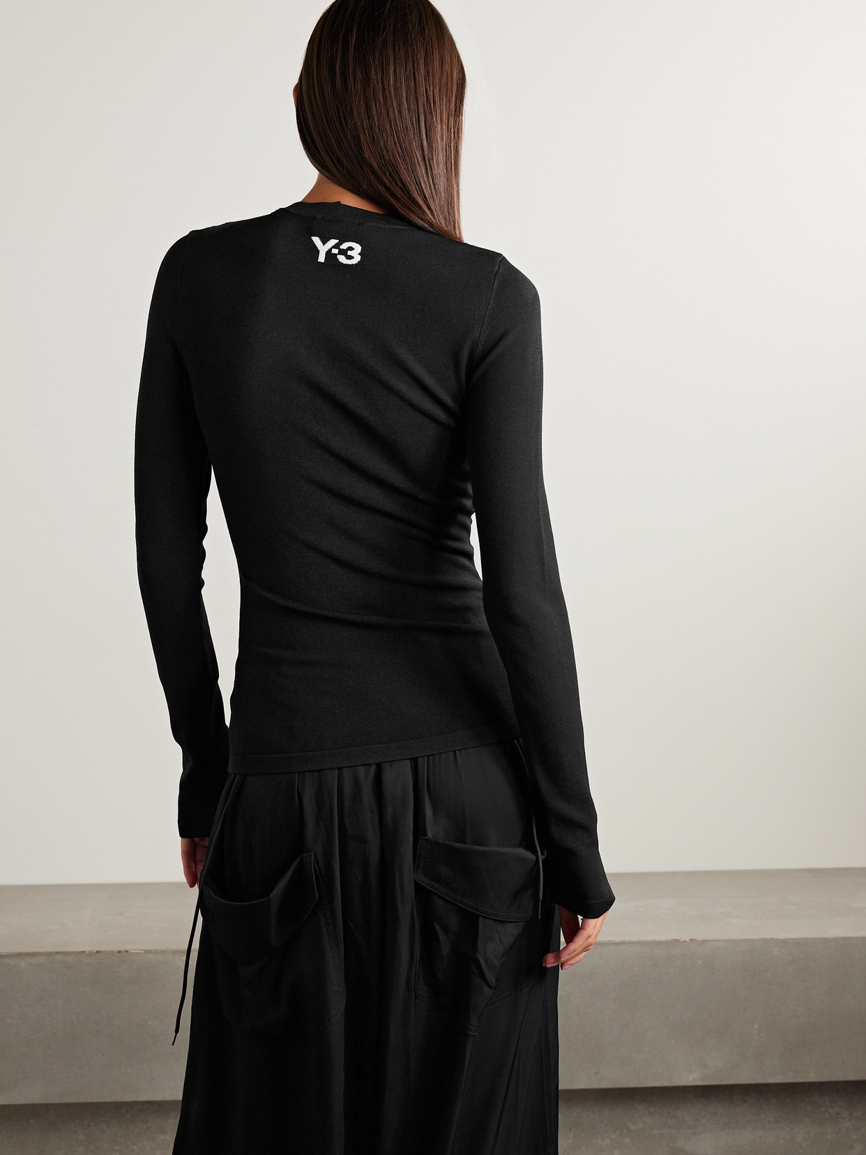 Striped Recycled Stretch-Jersey Top