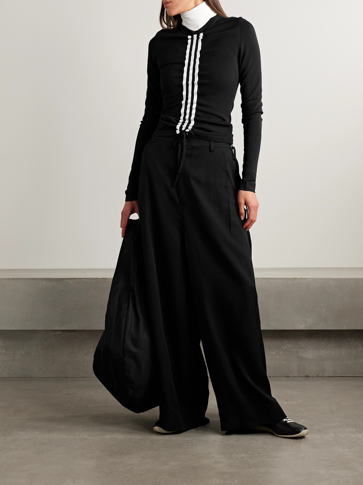 Striped Recycled Stretch-Jersey Top