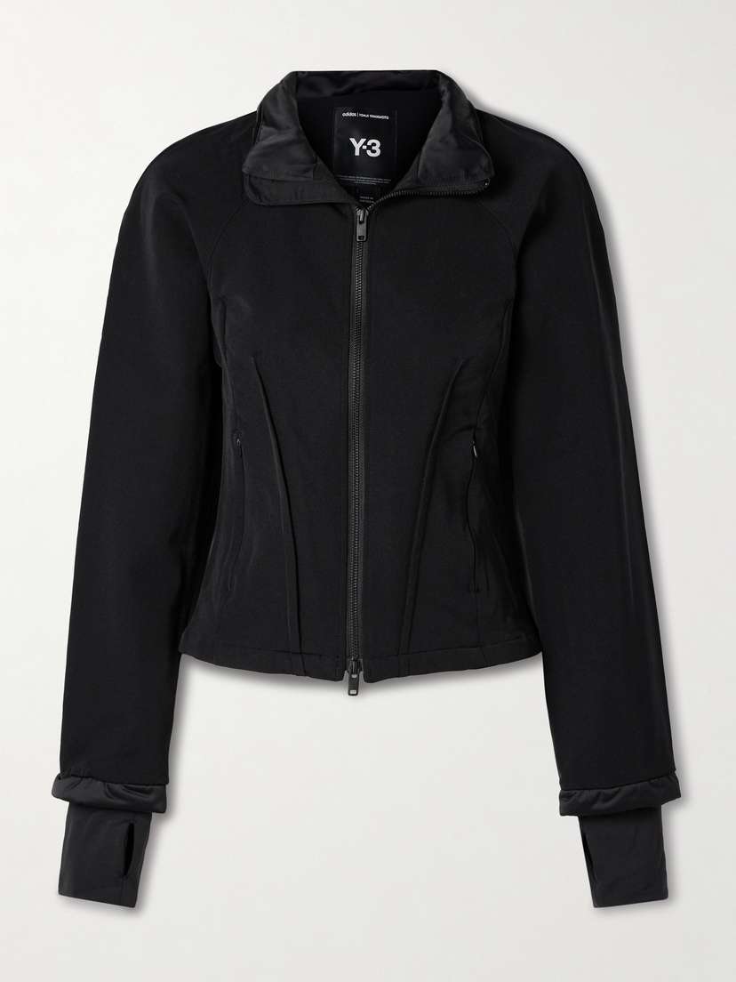 adidas Originals + Y-3 Satin-trimmed Twill Track Jacket