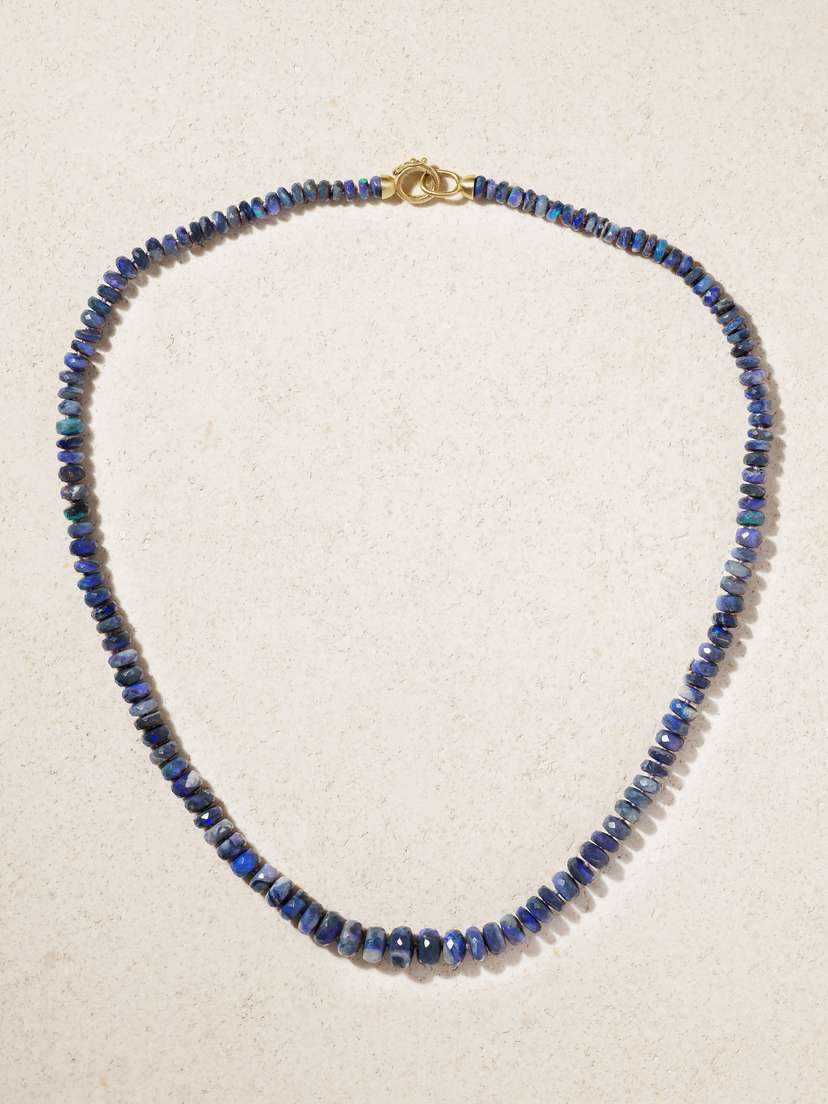 Irene Neuwirth 18-karat Gold Opal Necklace