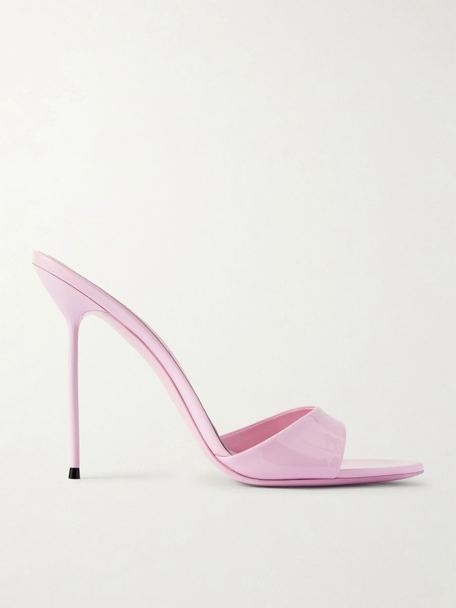 Lidia 105 patent-leather mules