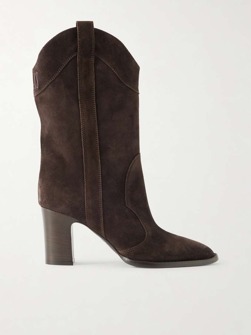 Paris Texas Lavinia Suede Knee-boots