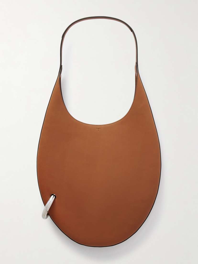 Tory Burch Pierced Embellished Leather Tote Bag