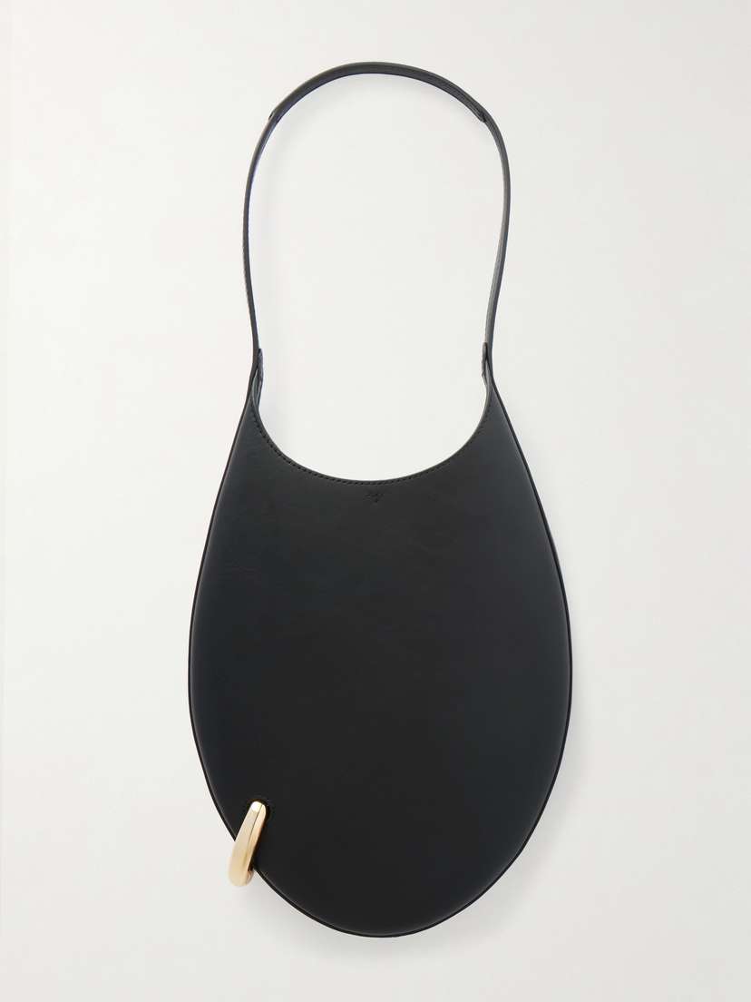 Tory Burch Pierced Small Embellished Leather Tote Bag