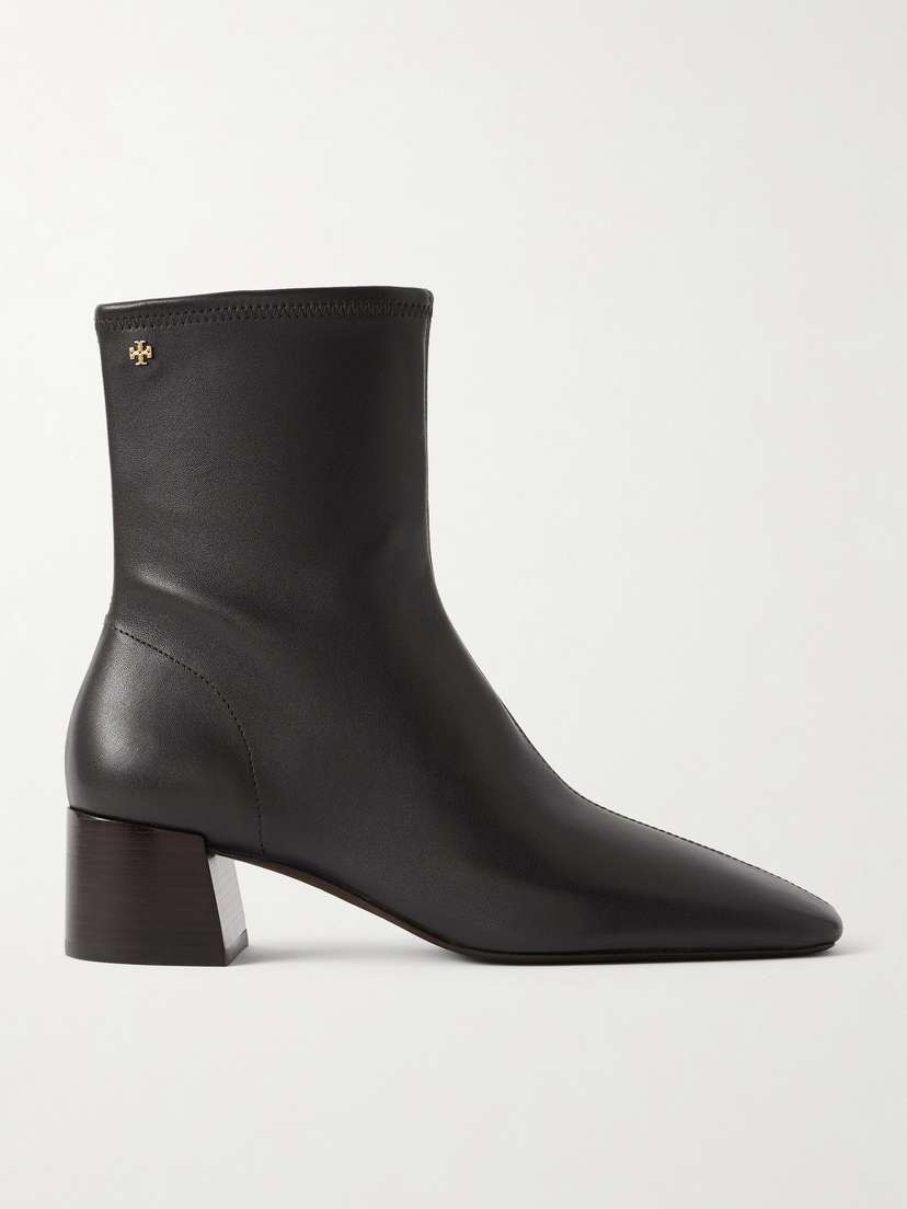 Tory Burch Leather Ankle Boots