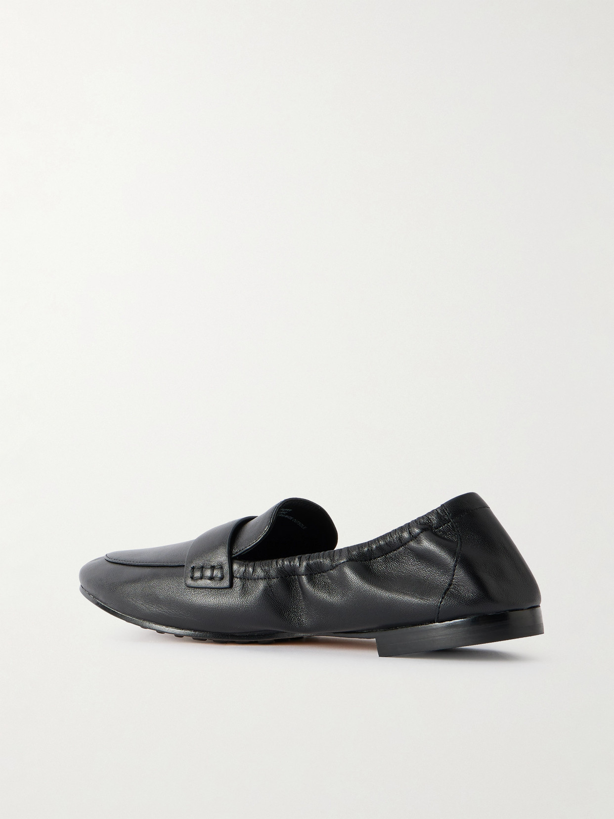 Tory Burch Embellished Leather Loafers In Black