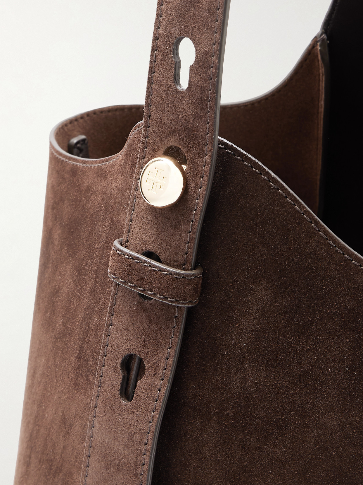 Tory Burch Romy Small Hobo Shoulder Bag In Brown