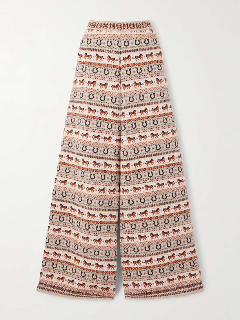 Stella McCartney Wool Wide-leg Pants