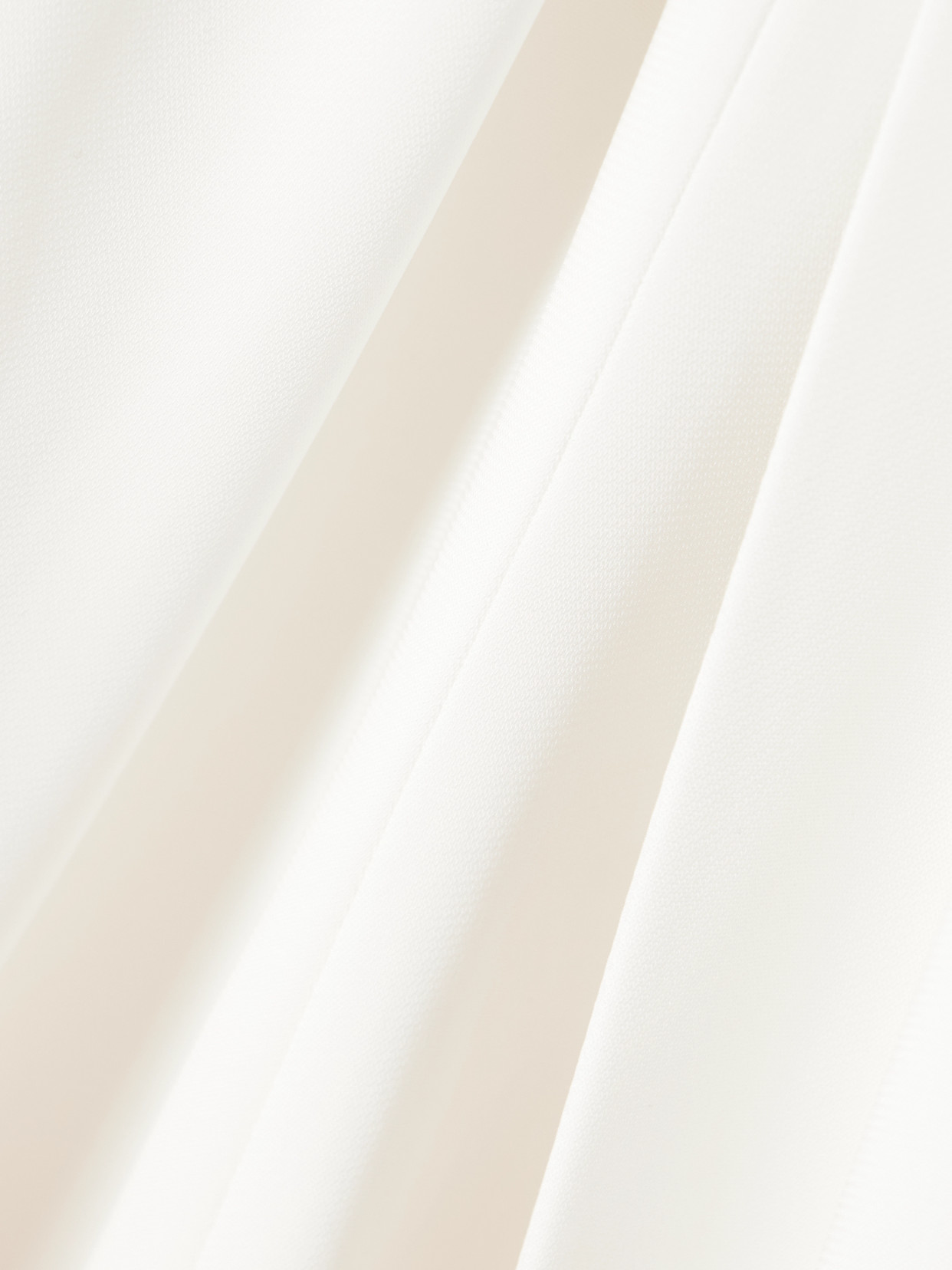 Stella Mccartney Cape-effect Stretch-cady Gown In White