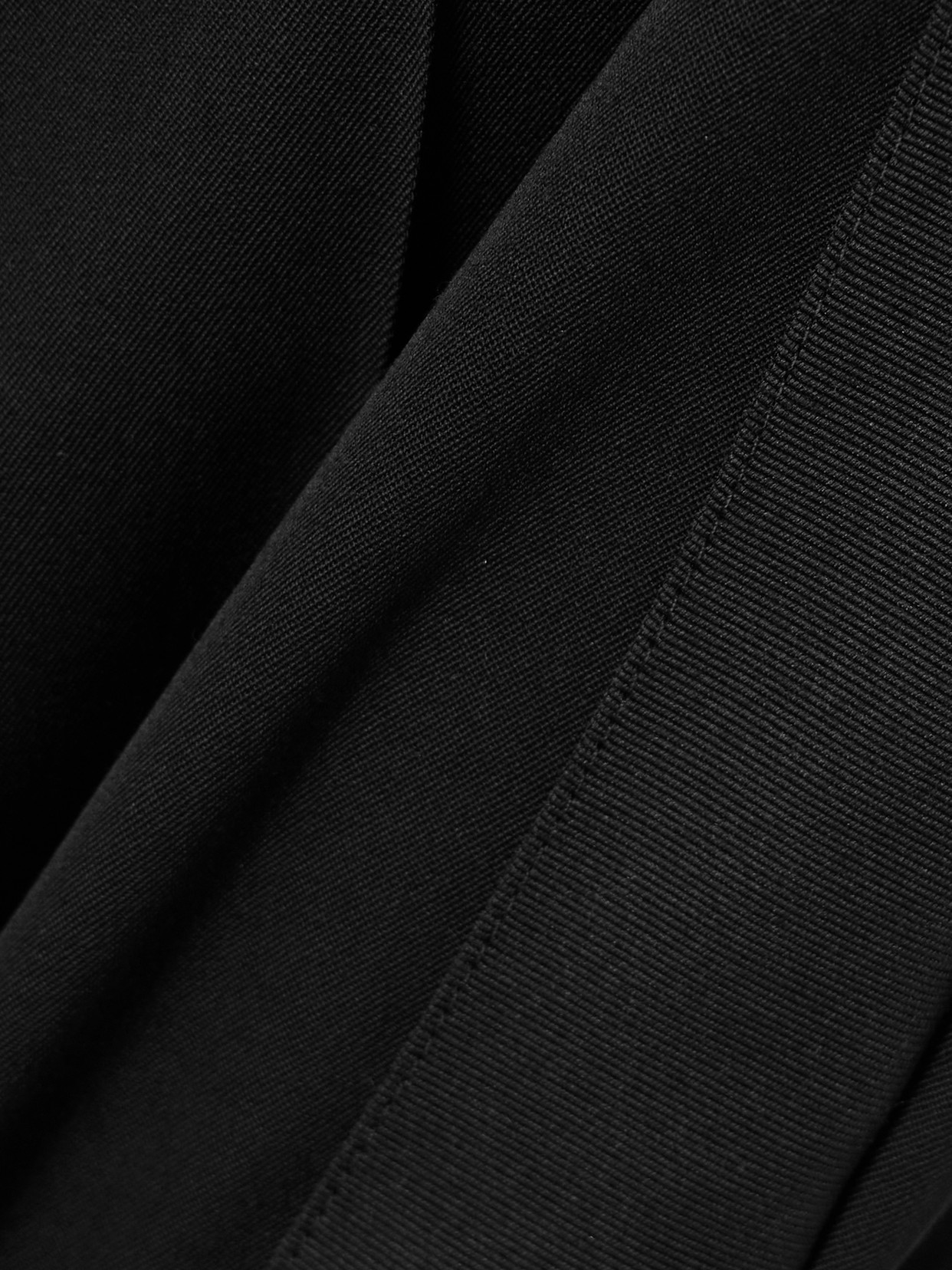 Stella Mccartney Wool-twill Flared Pants In Black