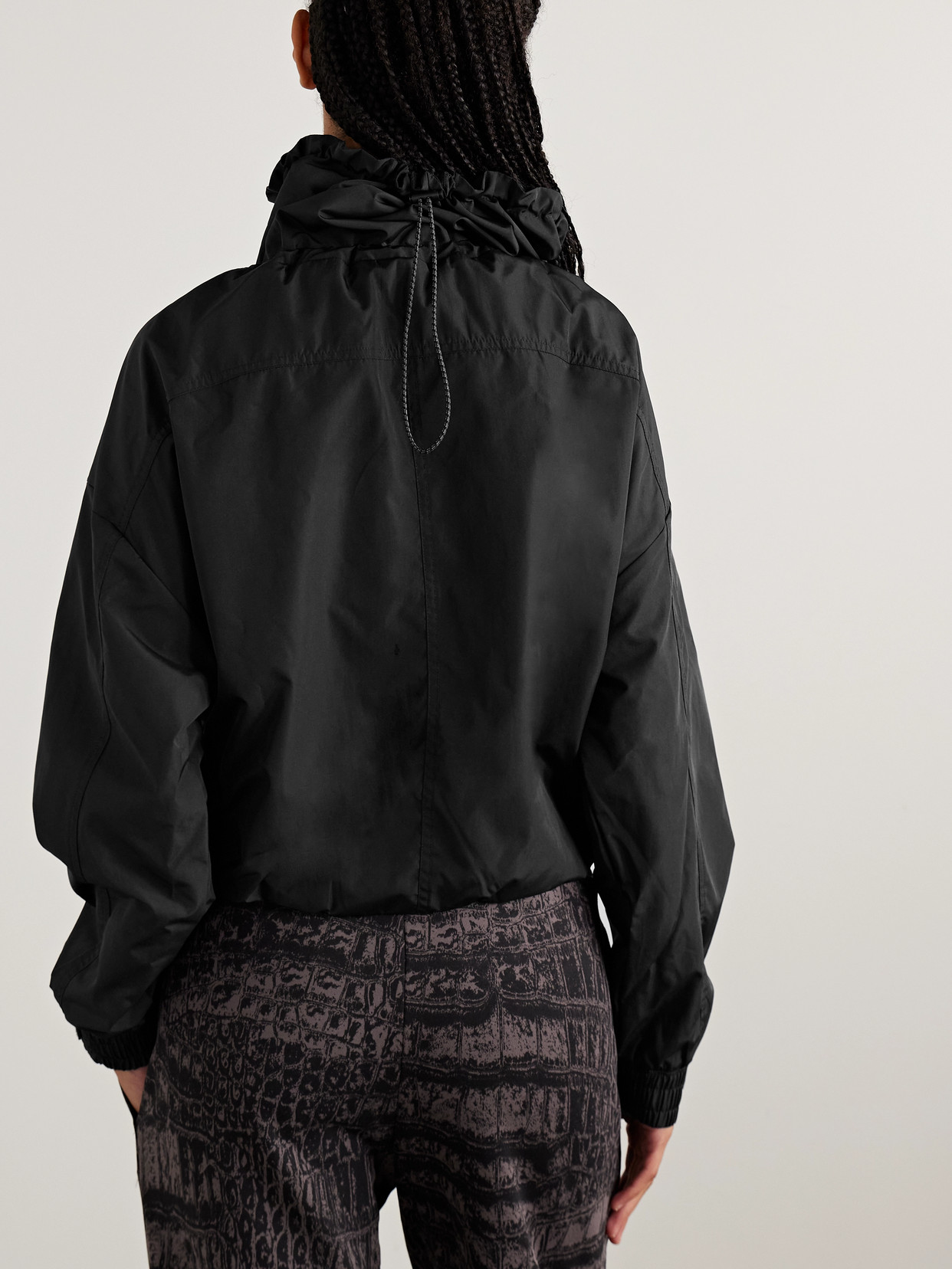 Adidas By Stella Mccartney Item Recycled-shell Jacket In Blue