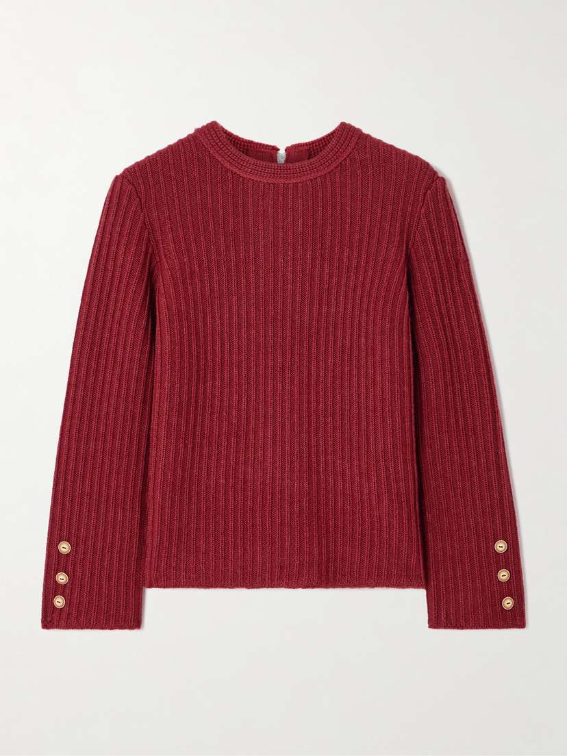 Isabel Marant Dixie Ribbed Wool Sweater