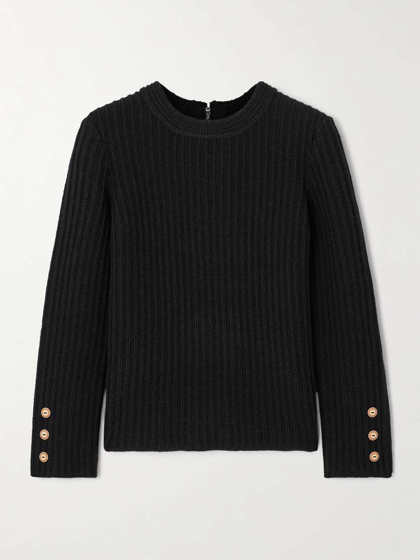 Isabel Marant Dixie Ribbed Wool Sweater