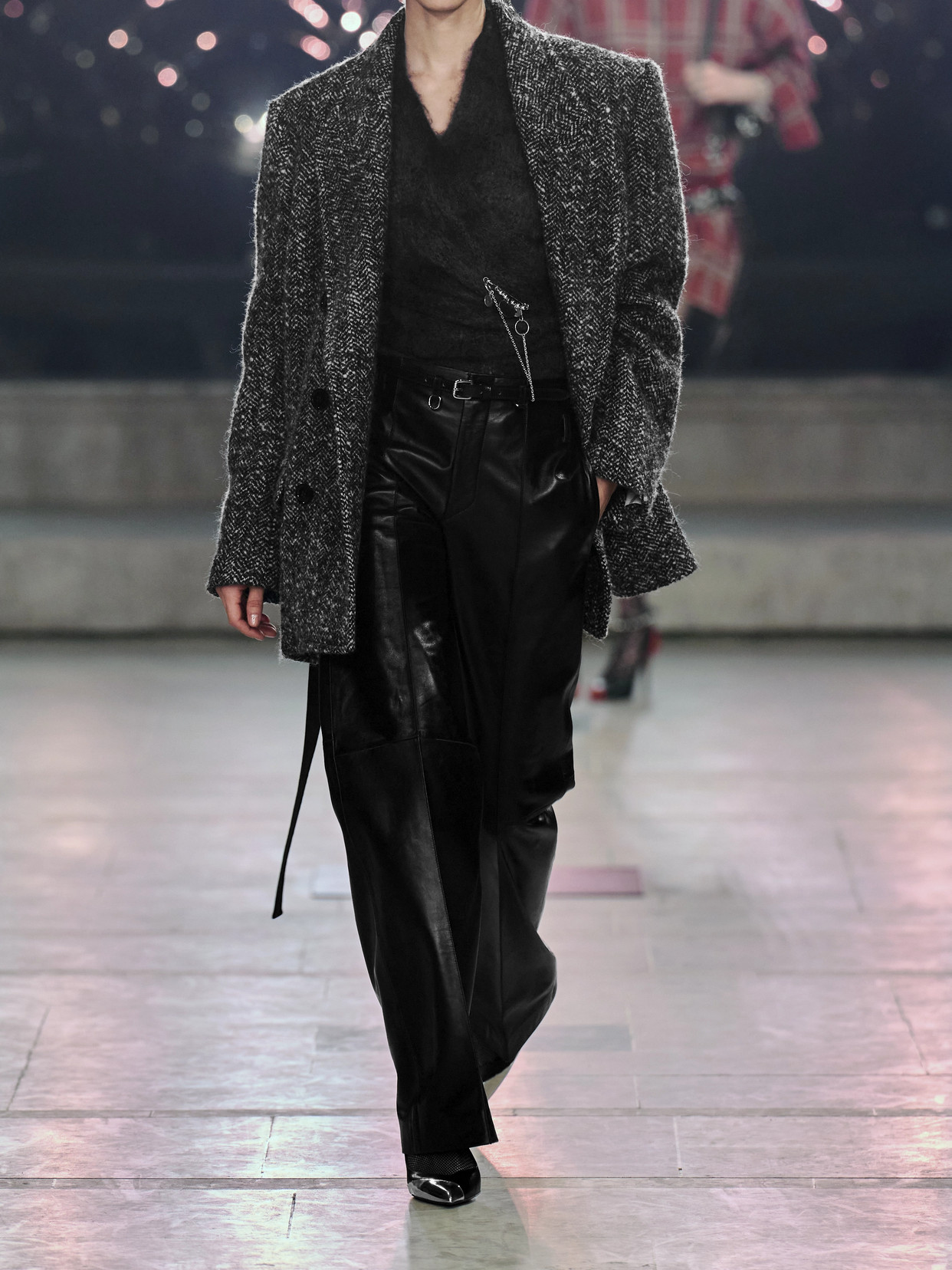 Isabel Marant Double-breasted Coat Featuring Belt Detail In Black
