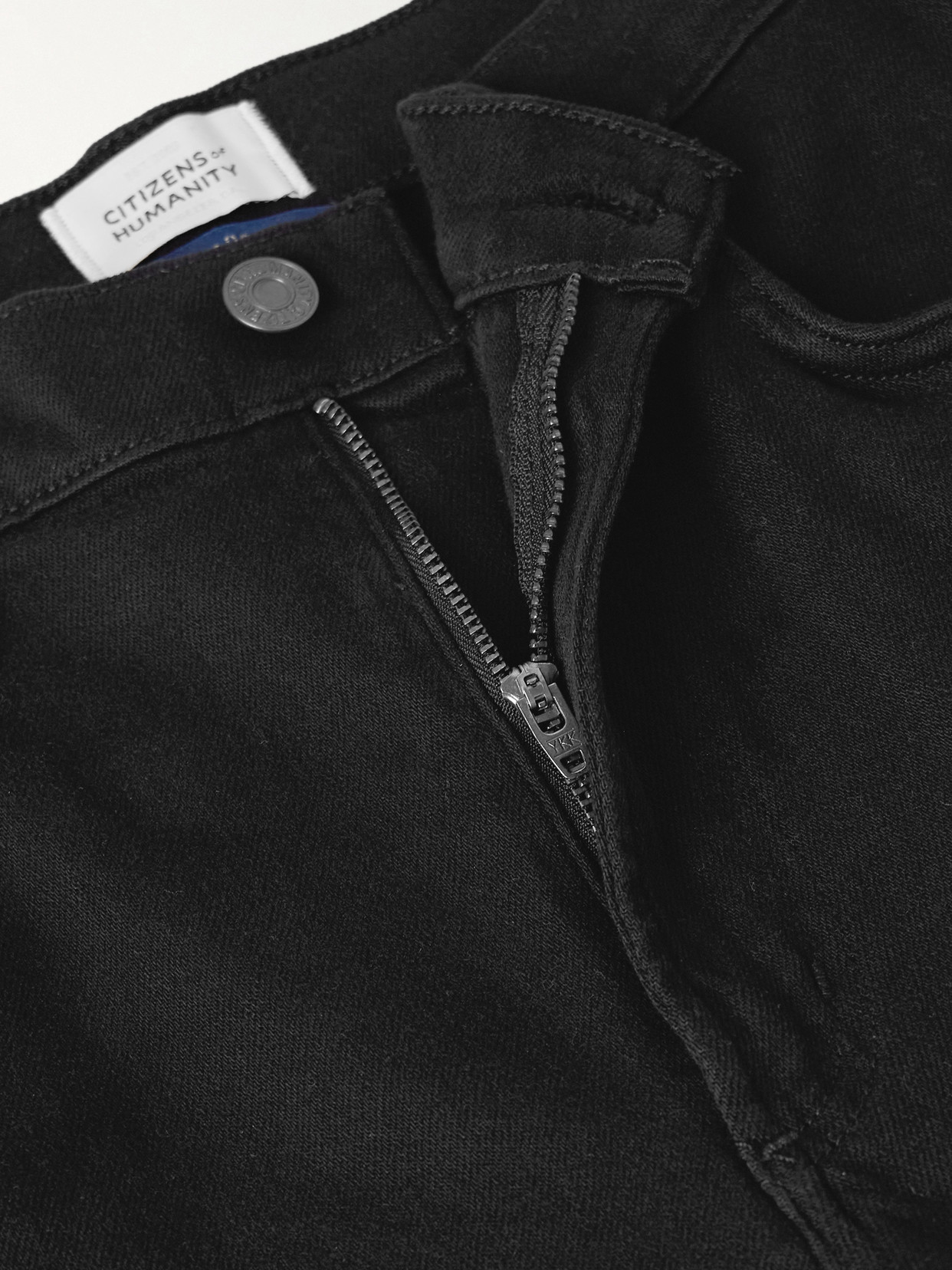 Citizen Of Humanity Annina High-rise Wide-leg Jeans In Black