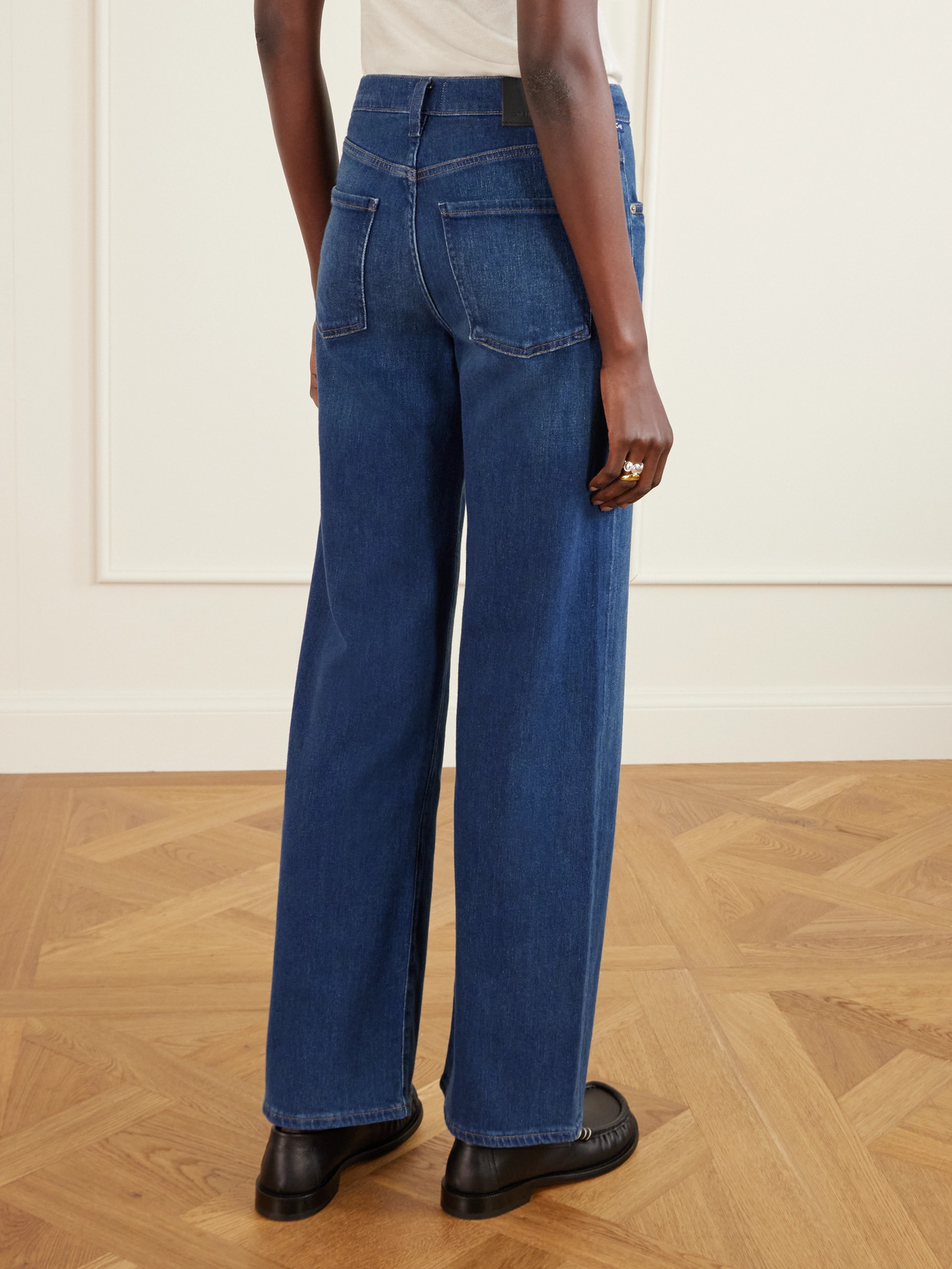 Citizen Of Humanity Annina Mid-rise Staight-leg Jeans In Blue