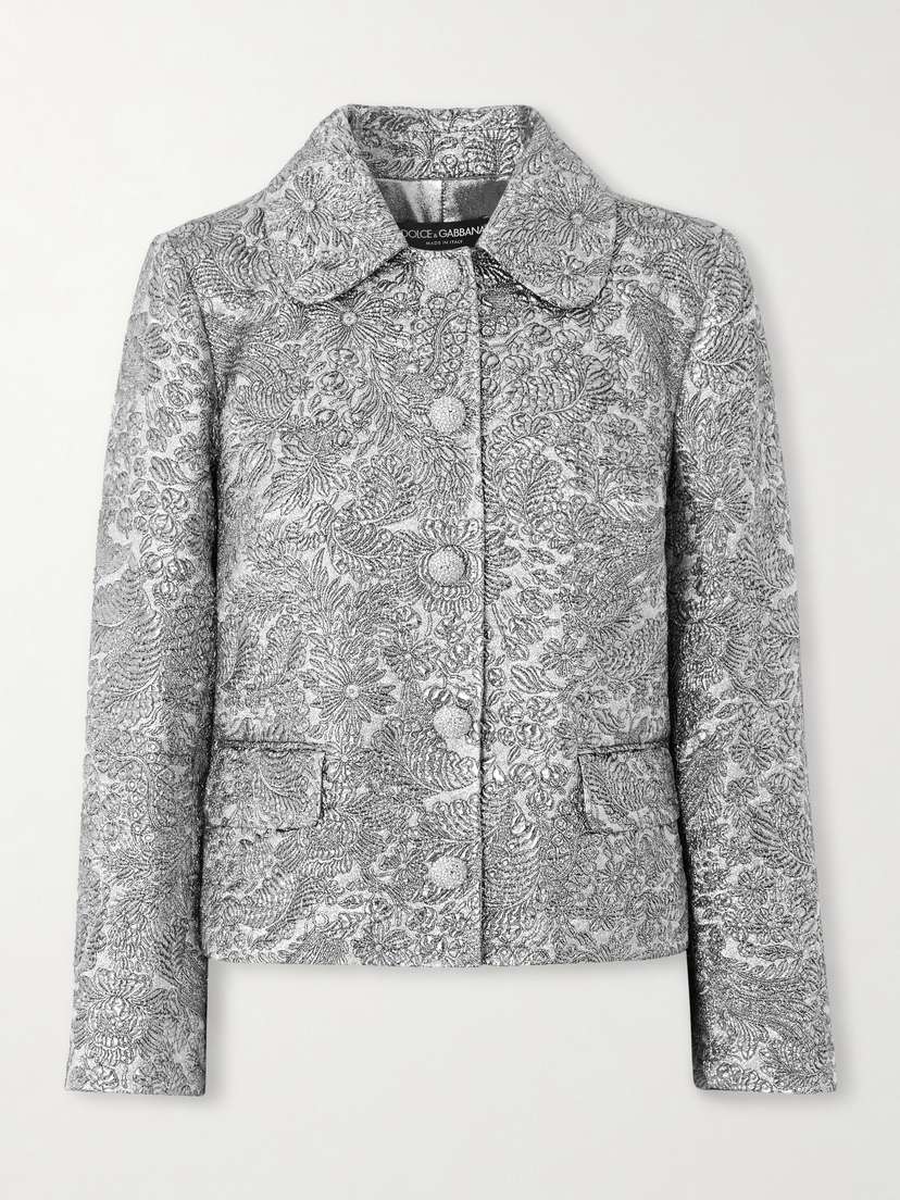 Dolce & Gabbana Metallic Jacquard Jacket