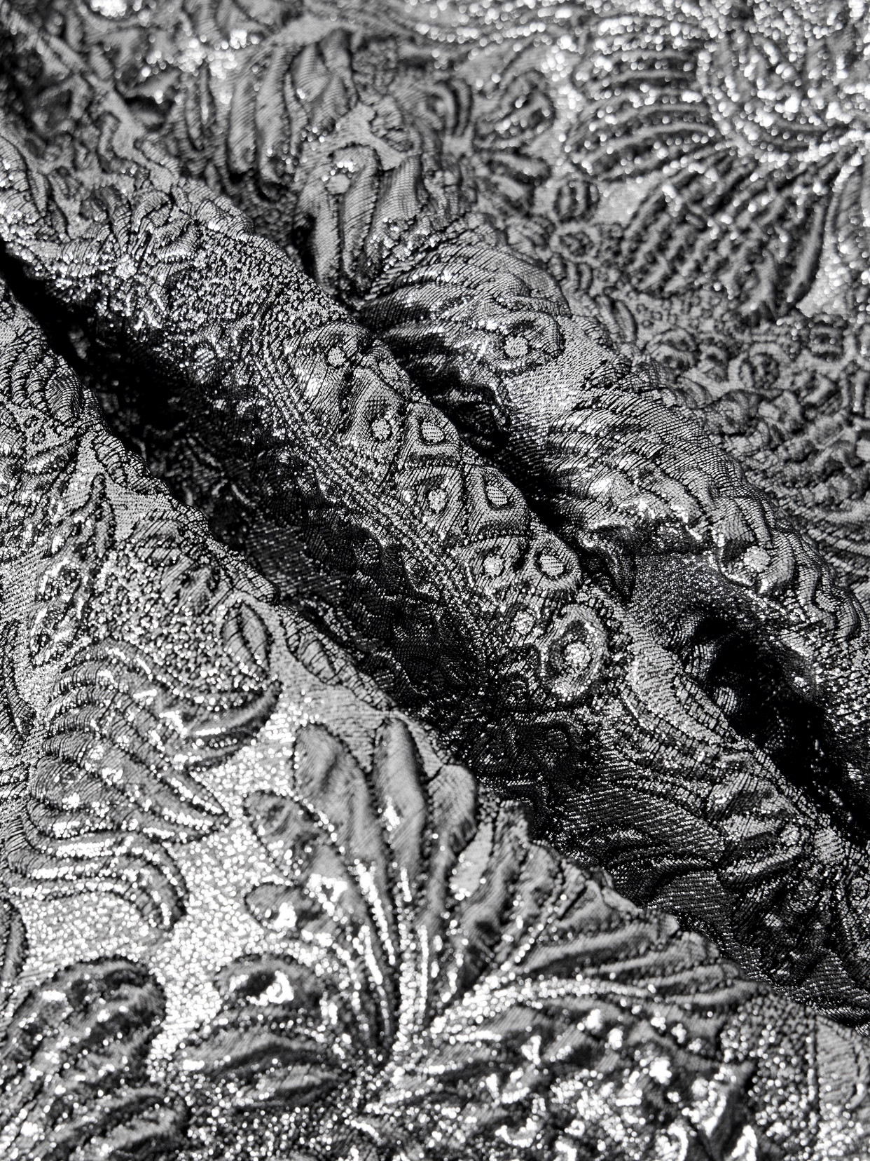 Metallic Jacquard Mini