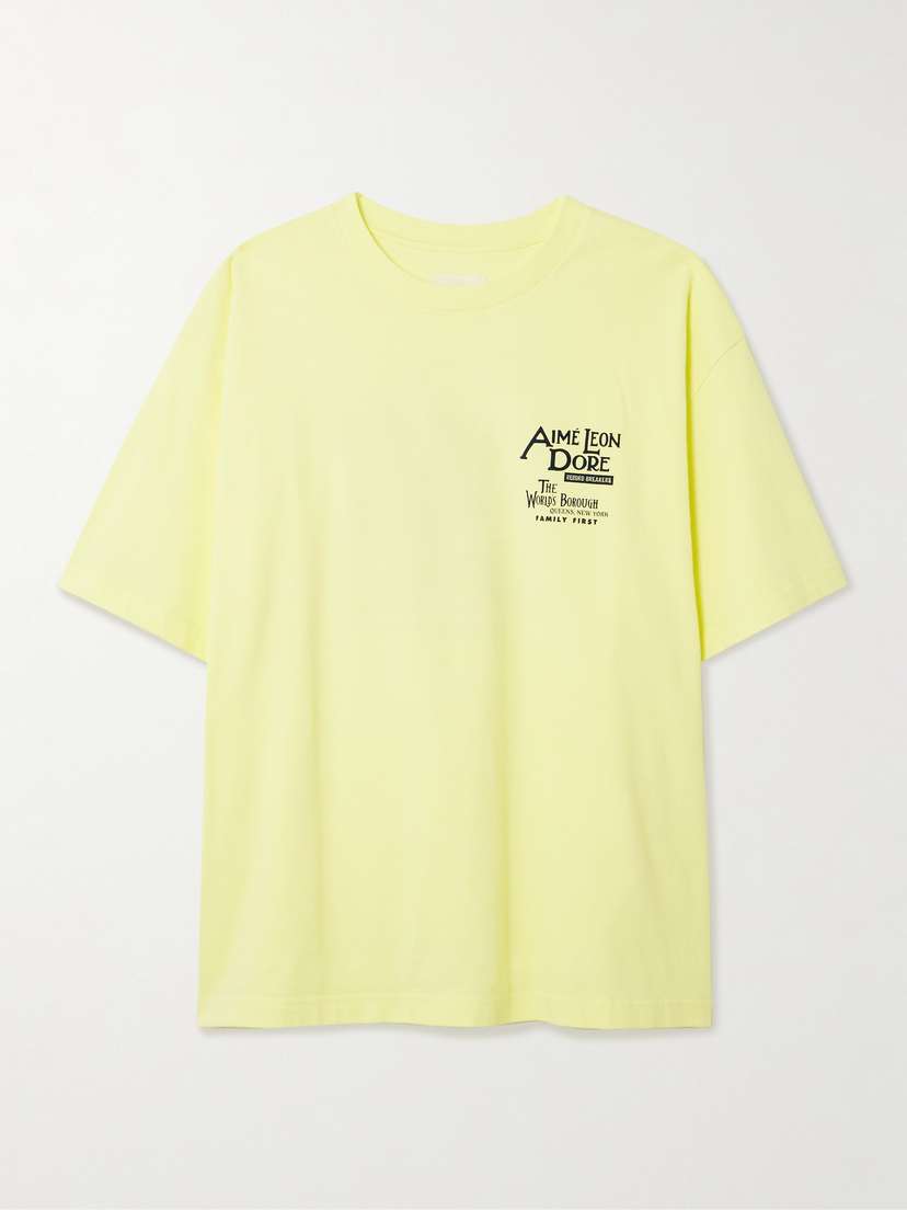 Aimé Leon Dore Dynasty Printed Cotton-jersey T-shirt