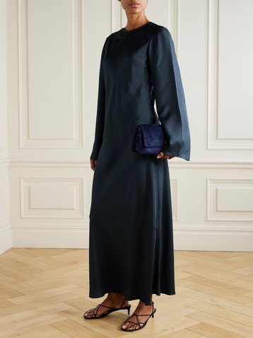 Róhe Silk-twill maxi dress