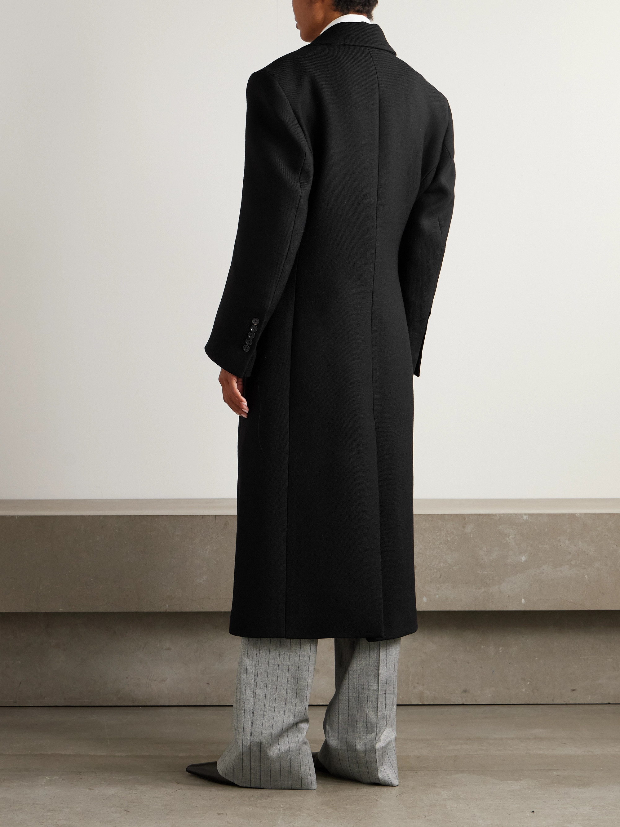 Róhe Hourglass double-breasted wool coat thumbnail