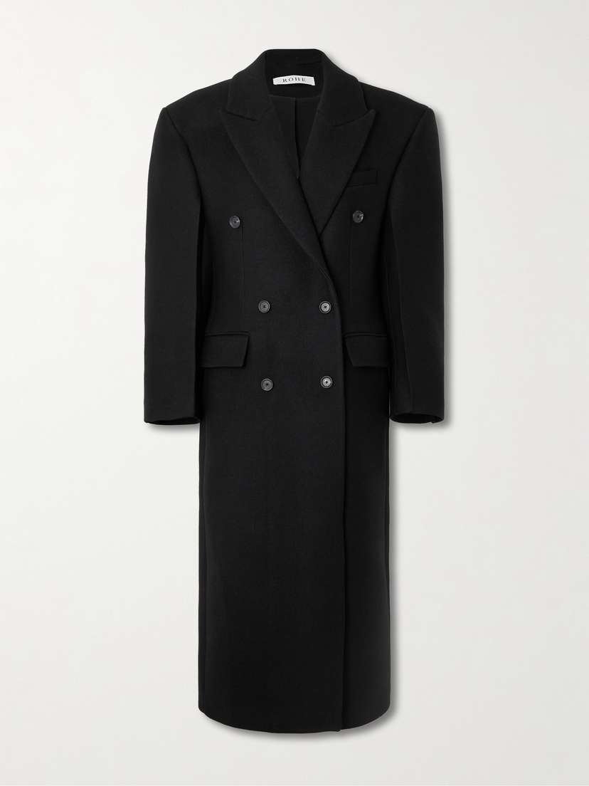 RÓHE Hourglass Double-breasted Wool Coat