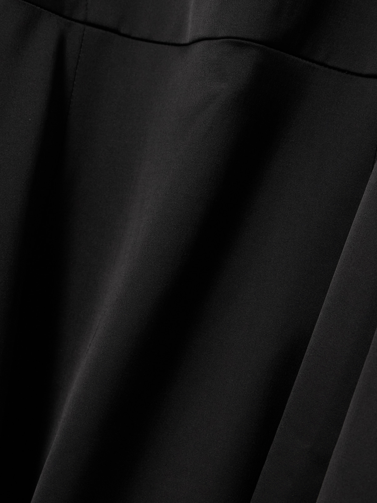 Liberowe Judy Duchesse-satin Mini Dress In Black