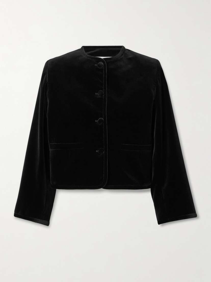 LIBEROWE Cotton-velvet Jacket