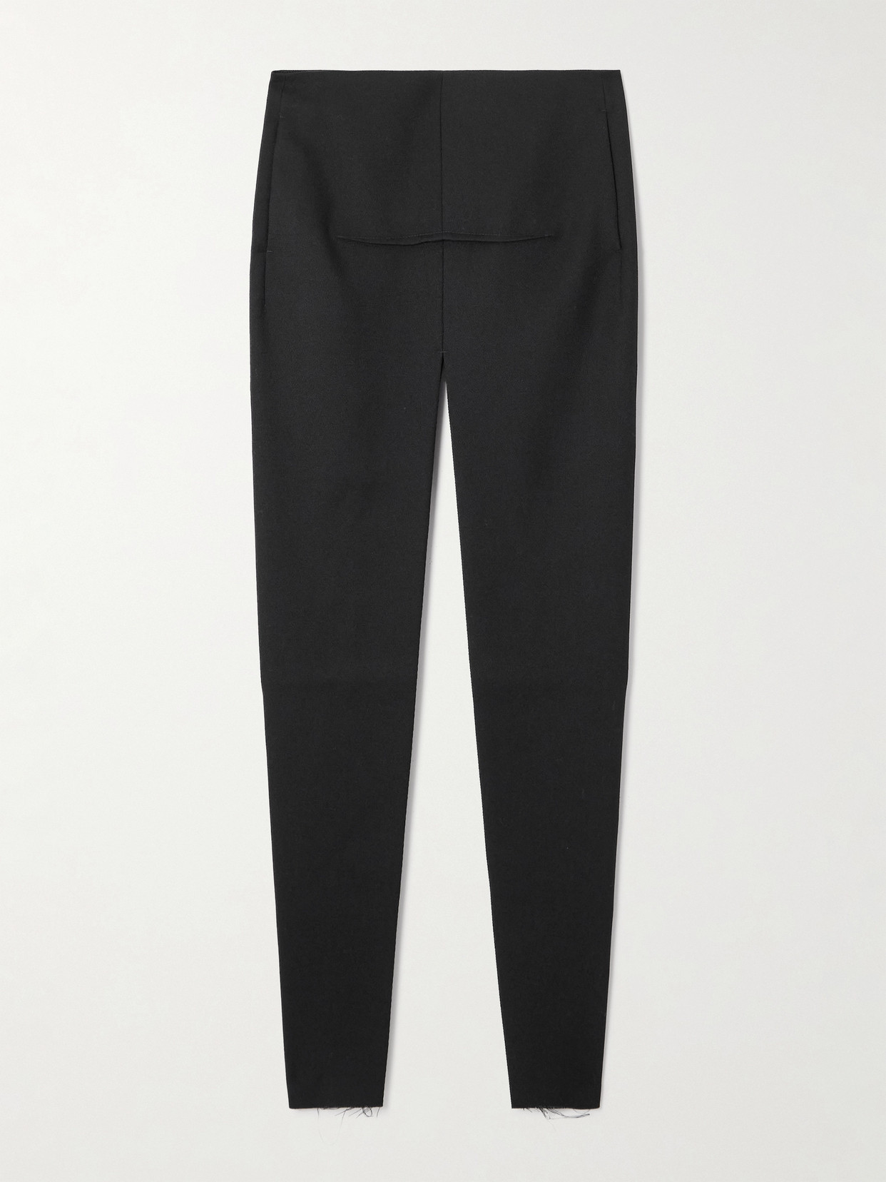 Rick Owens Wool Maxi Skirt In Black
