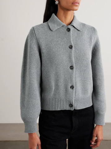 &DAUGHTER Winny merino wool and cashmere-blend cardigan