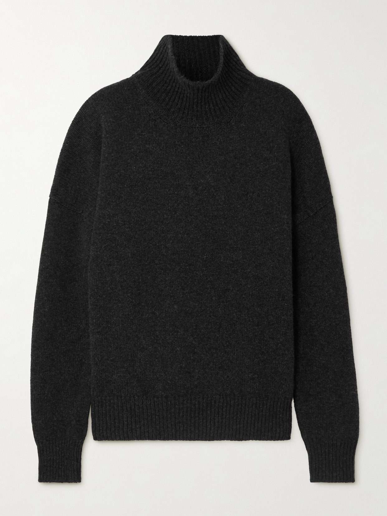 And-daughter Balla Wool Turtleneck Sweater In Animal Print