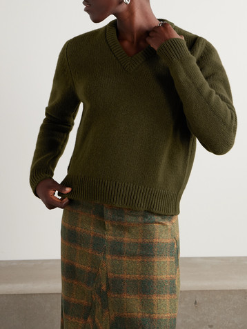 &DAUGHTER Glenn wool sweater