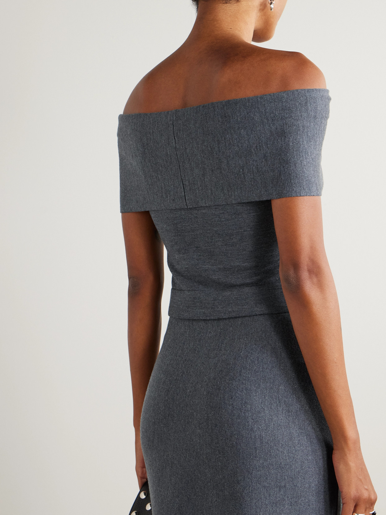 Callahan Cropped Off-The-Shoulder Top