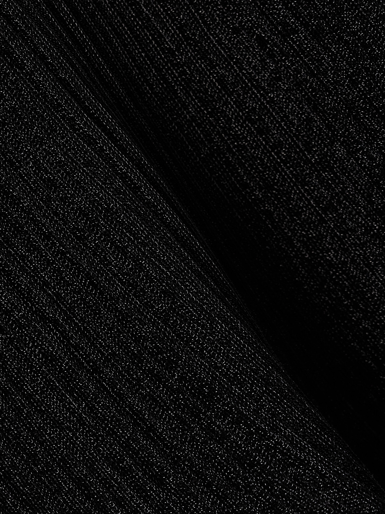 Simkhai Brighton Crystal-embellished Metallic Ribbed-knit Maxi Skirt In Black