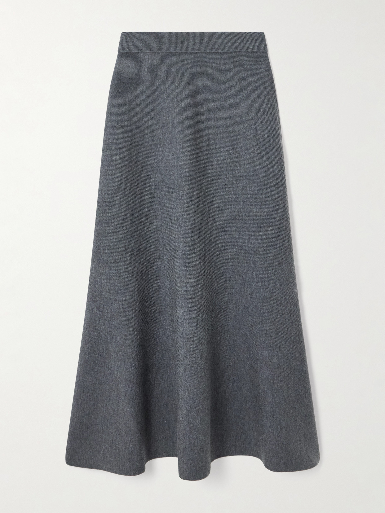Simkhai Atwood Wool Midi Skirt In Gray