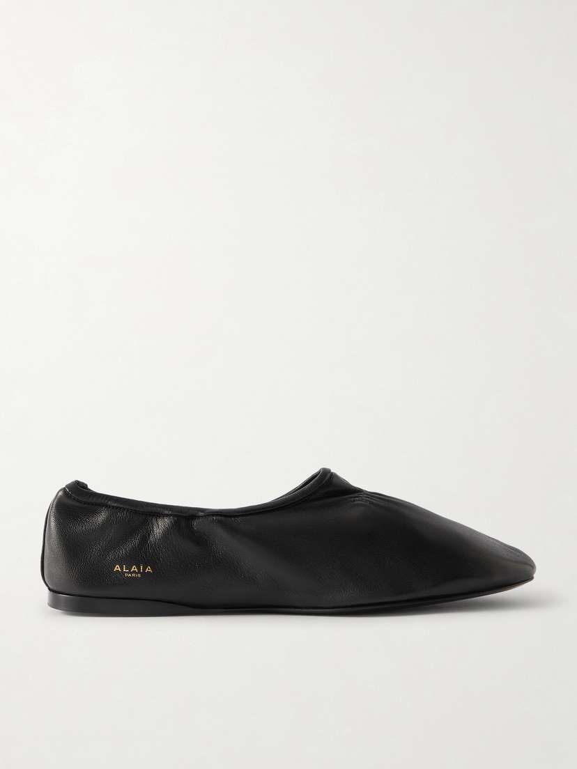 Alaïa Leather Ballet Flats
