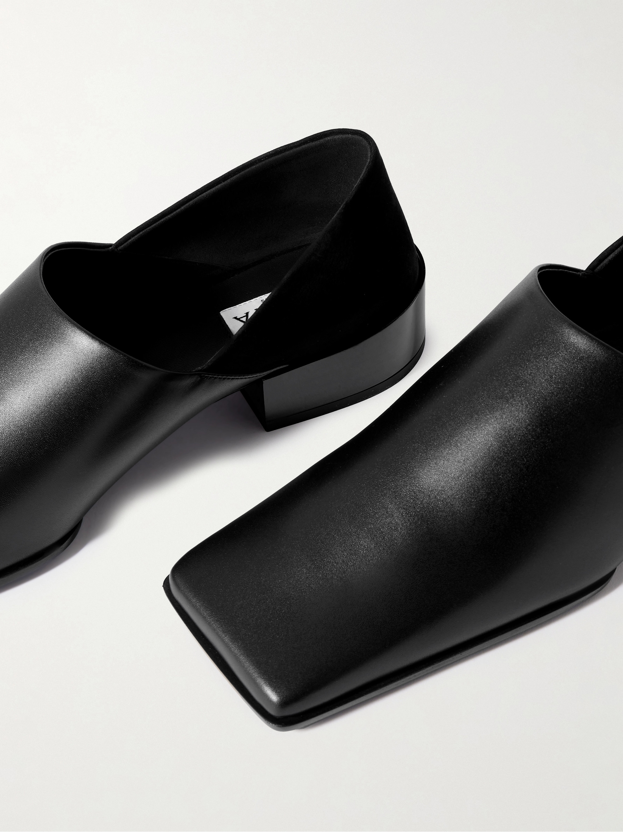 Alaïa - Leather and nubuck loafers | Plush Alaïa - Leather and nubuck loafers | Plush