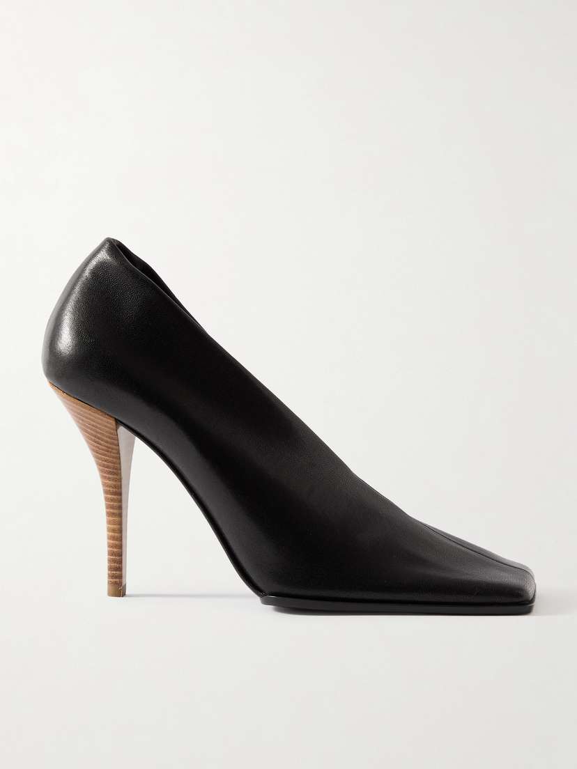 Alaïa 90 Leather Pumps
