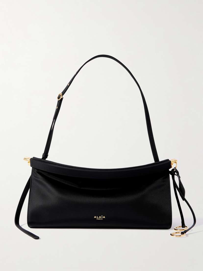 Alaïa Le Click E/w Medium Satin-twill Shoulder Bag
